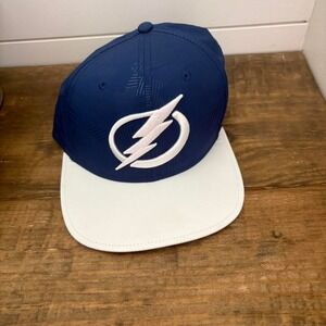 Tampa Bay Lightning Fanatics Blue Snapback‎ Hat NHL Unisex Adult